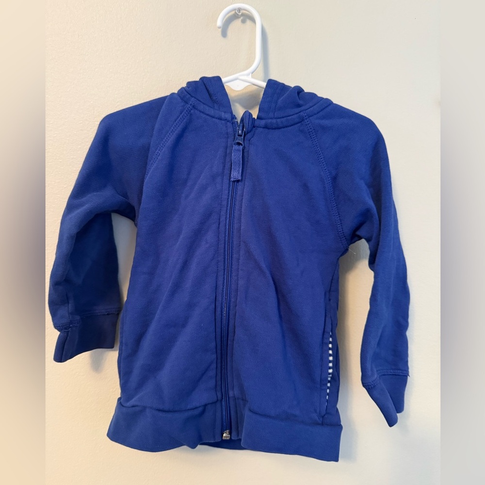 Hanna Andersson Kids Blue Hoodie With Bear Ears